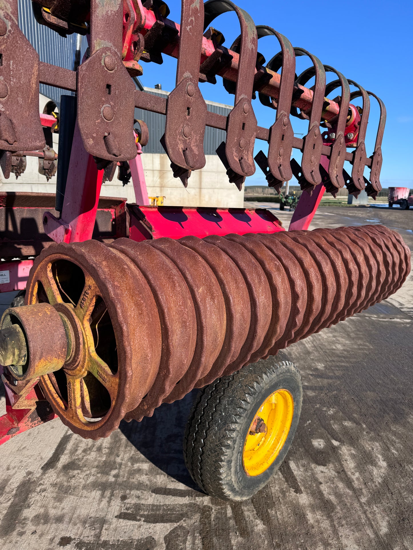 Vaderstad 6.2m rollers with CrossBoard