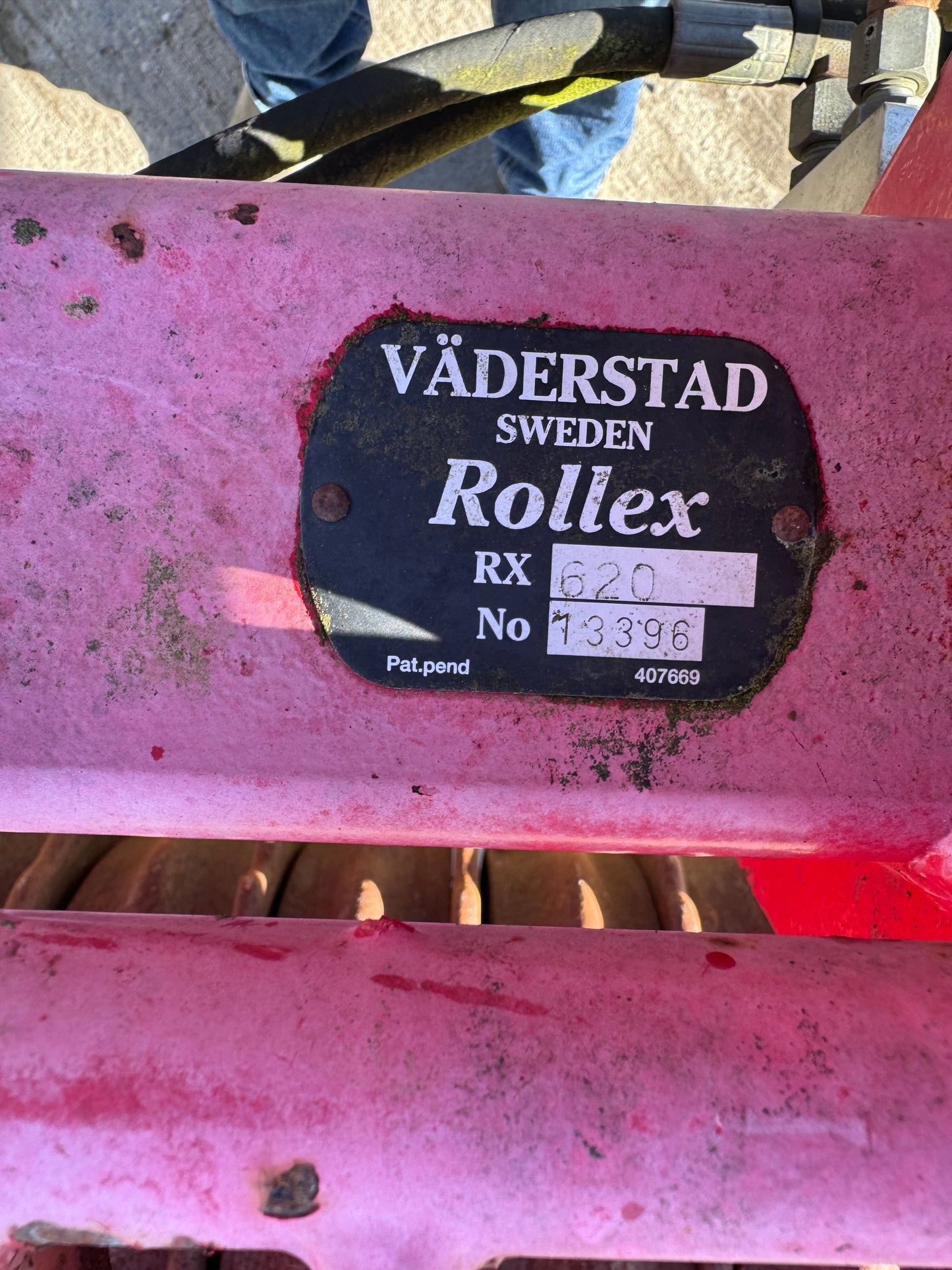 Vaderstad 6.2m rollers with CrossBoard