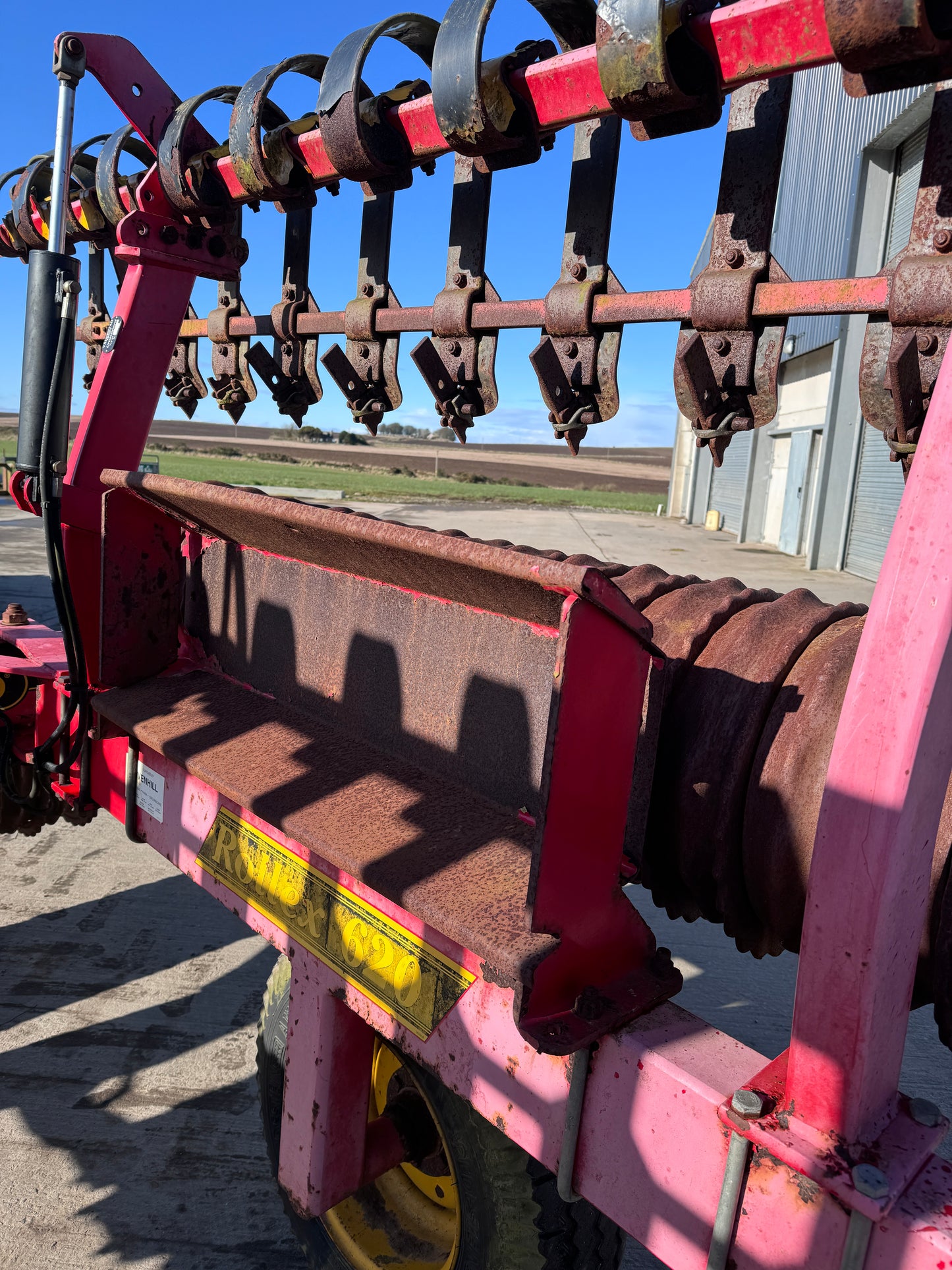 Vaderstad 6.2m rollers with CrossBoard